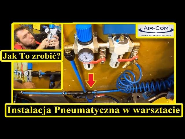 Instalacja pneumatyczna w warsztacie: Jak zbudować i uniknąć błędów?