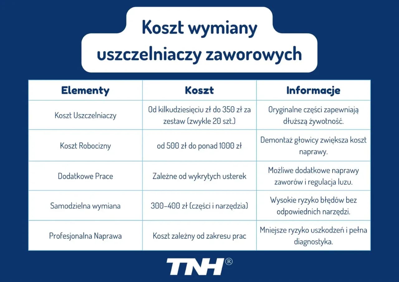 Ile kosztuje uszczelnienie silnika? Cennik i porady eksperta